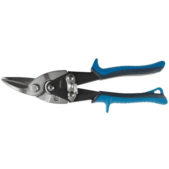 Awtools WX7962 tijeras para chapa derecha, corte preciso en láminas metálicas, hojas endurecidas de acero, mango ergonómico antideslizante, uso profesional y doméstico