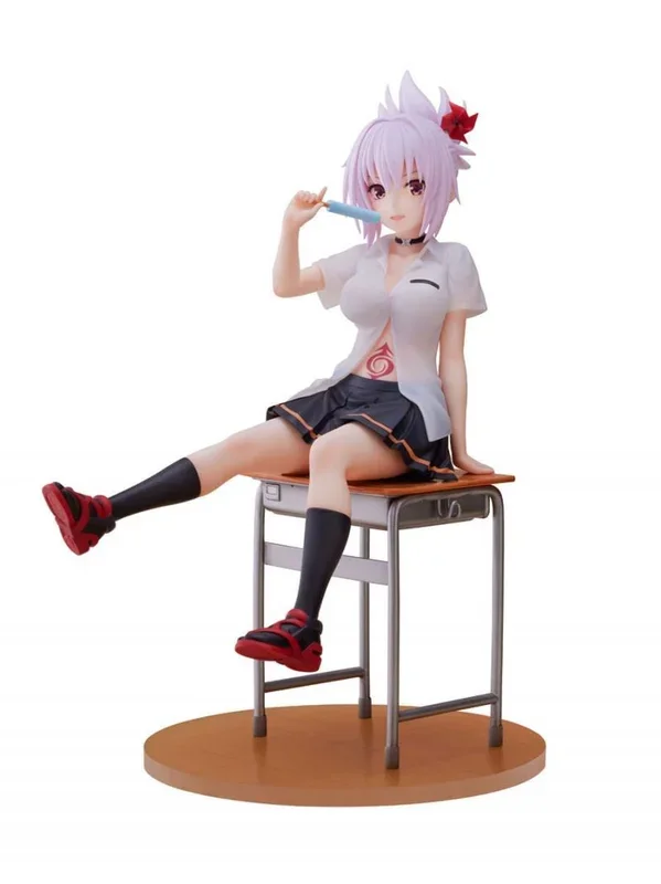 Ayakashi Estatua triangular 1/7 Matsuri Kazamaki 23 cm
