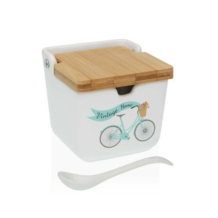 Azucarero versa bicicleta cerámica 8,8 x 8,5 x 8,8 cm