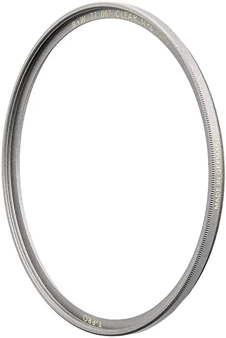 B&W 007 1097739 72 – Filtro Protector (72 mm, T-Pro, Acabado de Titanio, MRC Nano, 16 Veces rectificado, superfino, Premium)