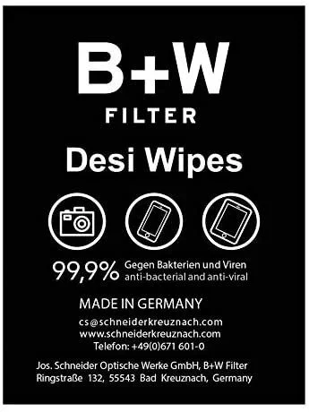 B+W – Paños para limpieza y desinfección de superficies (20 unidades, 50 g)