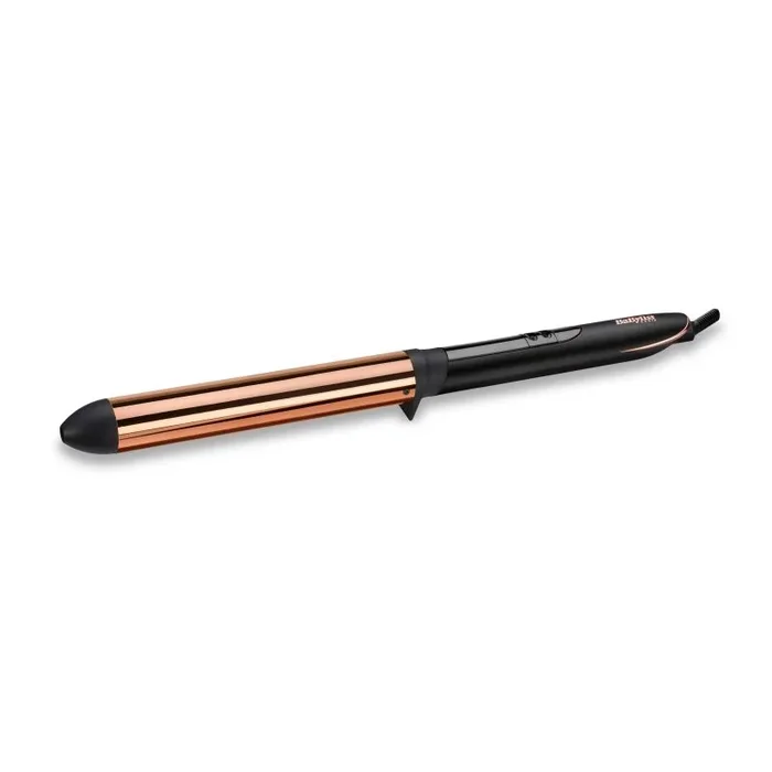 BaByliss Salon Brilliance Titanium Brilliance Waves Rizador de pelo Caliente Negro, Bronce 2,5 m