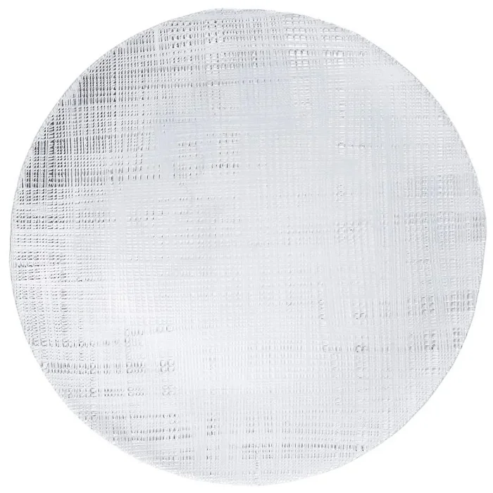 Bajo Plato Bidasoa Ikonic Transparente Vidrio Ø 33 cm (6 Unidades) (Pack 6x)