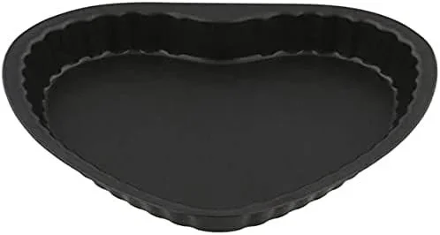 Ballarini Patisserie corazón Molde, Aluminio, Negro, 25 x 25 cm