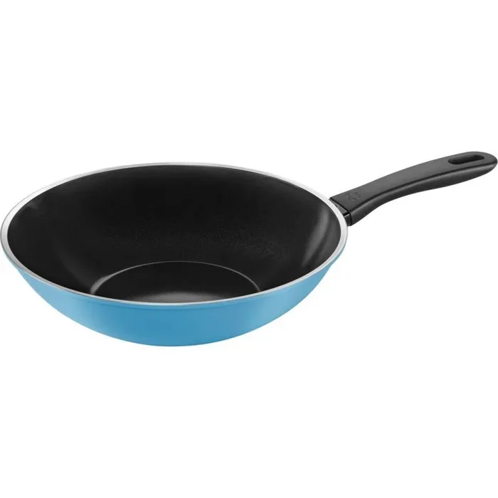 BALLARINI Wok 28 cm | Azul | Aluminio | Redondo