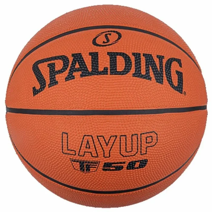 Balón de baloncesto spalding layup tf-50 multicolor 5 caucho