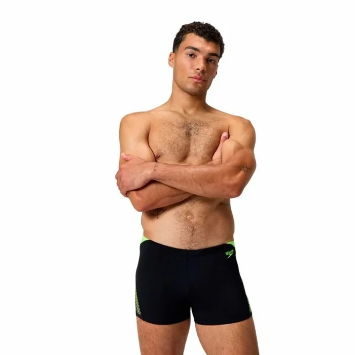 Bañador hombre speedo boom splice aquashort negro 32