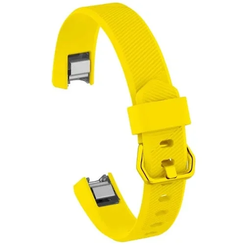 Banda de Reloj de Silicona Fitbit Alta Hr Tamaño L (Amarillo Limón)