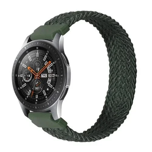 Banda de Reloj de Tejido de Nylon Universal de 20mm (Ejército Green)