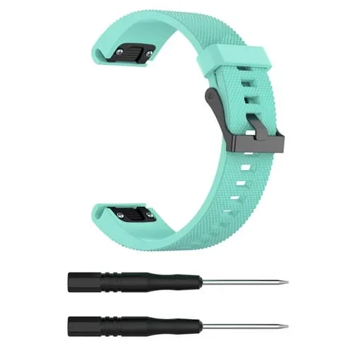 Banda de Reloj silicona Garmin Fenix 5S (20mm) (Mint Green)