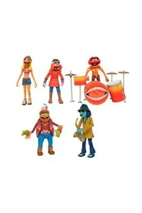 Banda the electric mayhem set 5 figuras action figure the muppets sdcc 2020