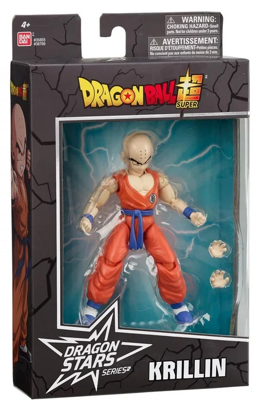 Bandai – Dragon Ball Super Figura de acción Deluxe (KRILIN), 17 centímetros