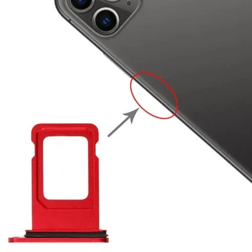 Bandeja Tarjeta SIM Apple iPhone 11 (Rojo)