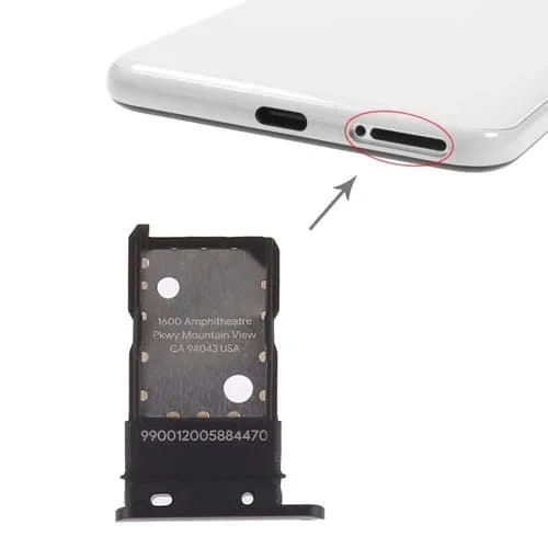 Bandeja Tarjeta SIM Google Pixel 3 (Negro)