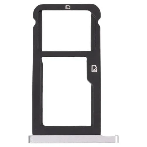 Bandeja Tarjeta SIM + Micro SD ZTE Blade Zmax Pro / Z981 (Plata)