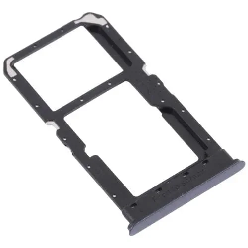 Bandeja Tarjeta SIM y Micro SD Oppo K7X, Realme V5 y Realme Q2 Perm00 (Negro)