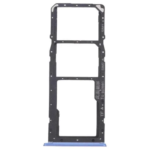 Bandeja Tarjeta SIM y Micro SD Realme 7 (Asia) RMX2151 RMX2163 (Azul)