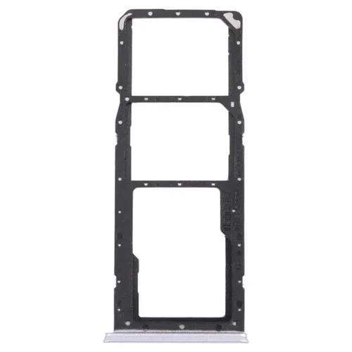 Bandeja Tarjeta SIM y Micro SD Realme 7 (Asia) RMX2151 RMX2163 (Plata)