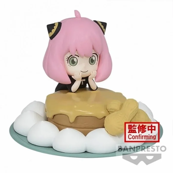 Banpresto Figura de Acción Anya Forger Spyxfamily – Paldolce Collection Vol.1 (Ver.B), 7 cm, Multicolor, BP88878P