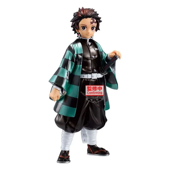 Banpresto Figura de Accion Coleccionable Tanjiro Kamado Demon Slayer: Kimetsu No Yaiba – Grandista – Special Color Version 24 cm, BP29368P, Multicolor, Optima para los Fanáticos del Anime