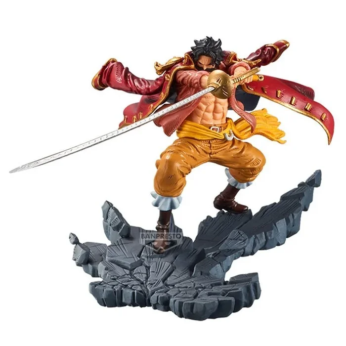 Banpresto Figura de Accion GOL D. Roger One Piece, Manhood-Special Ver 9 cm, BP28835P Multicolor, Figura Coleccionable, Óptimo para los fanaticos del Anime