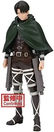 Banpresto Figura de Accion Levi Attack On Titan – The Final Season 16cm BP19022