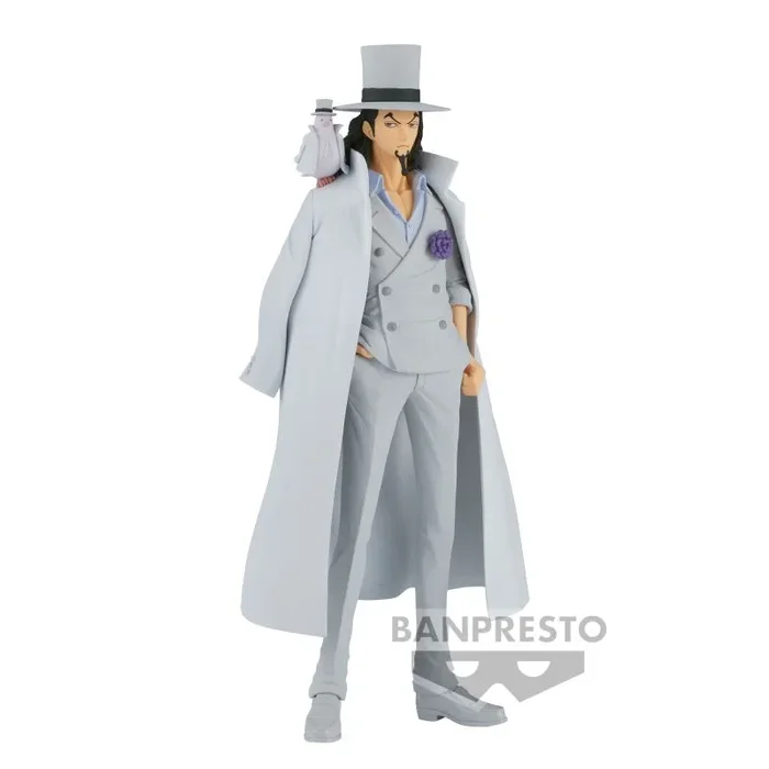 Banpresto Figura de Acción Rob Lucci One Piece, Dxf The Grandline Men, Wanokuni 17cm BP19491 Multicolor, Mediano