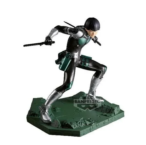 Banpresto Figura de Acción Soshiro Hoshina – Kaiju No. 8 (The Metallic), 12 cm – BP28597P Multicolor. Estatua Coleccionable, óptima para los Fans del Manga y Anime de acción.