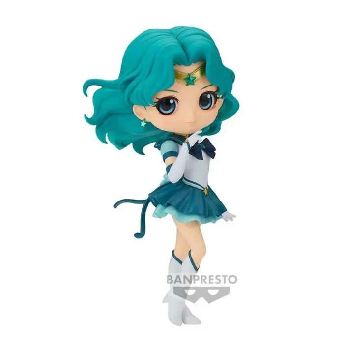 Banpresto Figura Q Posket Eternal Sailor Neptune Pretty Guardian Sailor Moon Cosmos The Movie (Ver.B) 14cm BP88799P Multicolor