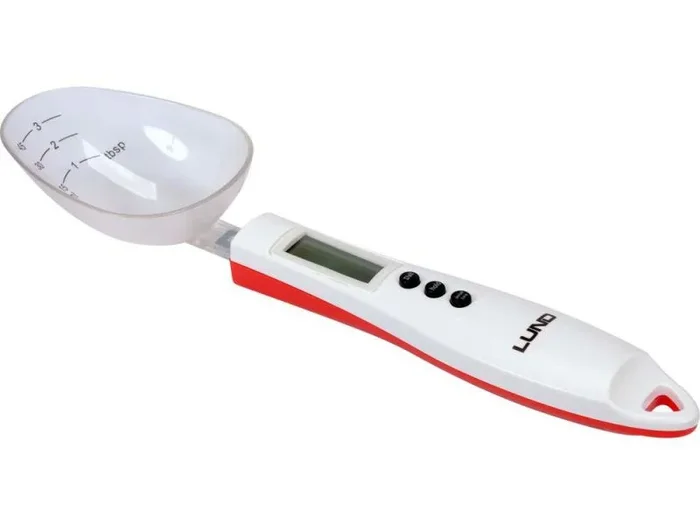 Báscula de Cocina LUND 68365, precisión en gramos y onzas, diseño compacto y fácil de usar, ideal para medir ingredientes