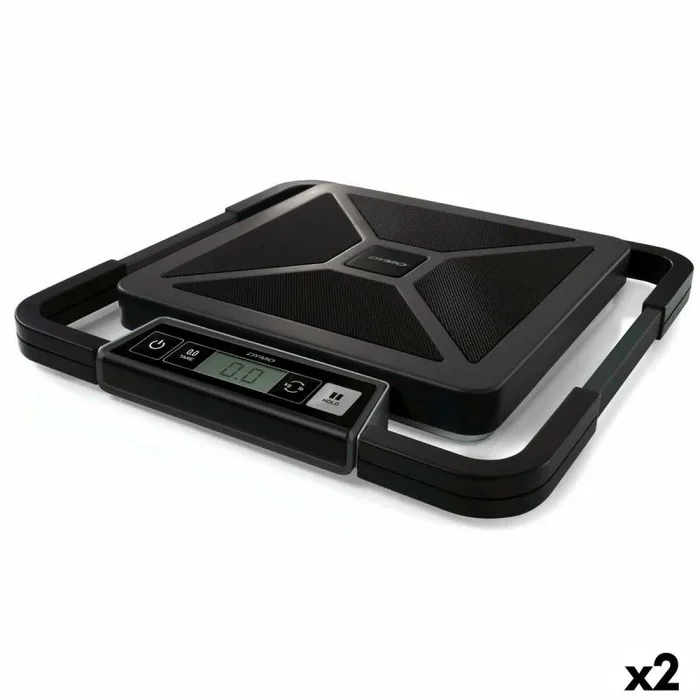 Báscula digital de precisión dymo s50 negro (2 unidades)