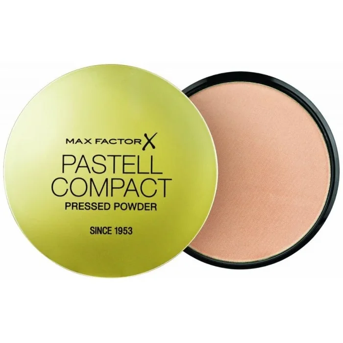 Base de Maquillaje Compacta Max Factor Pastell, 20 ml, color 04, acabado mate, cobertura perfecta, resplandor natural, para uso todo-en-uno