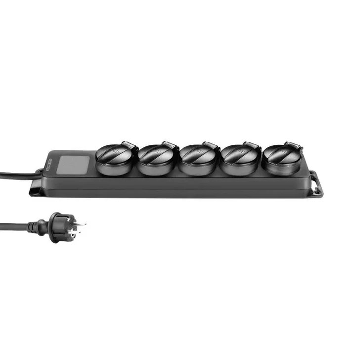Base Enchufes 5 Tomas IP44 16A 1,4m