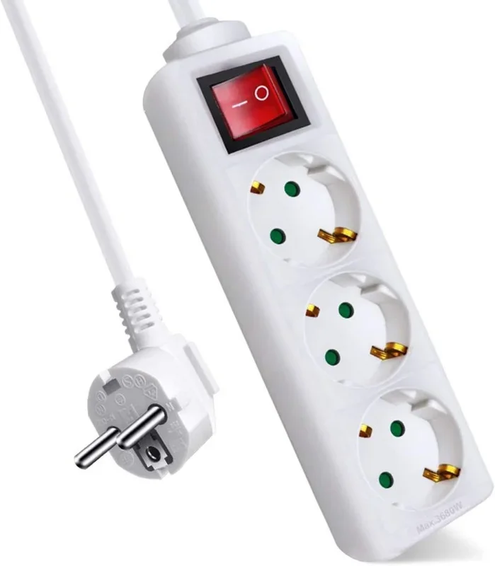 Base Multiple AVANT 3 Tomas 3M + Interruptor 3G 1.5MM2 MAX3680W