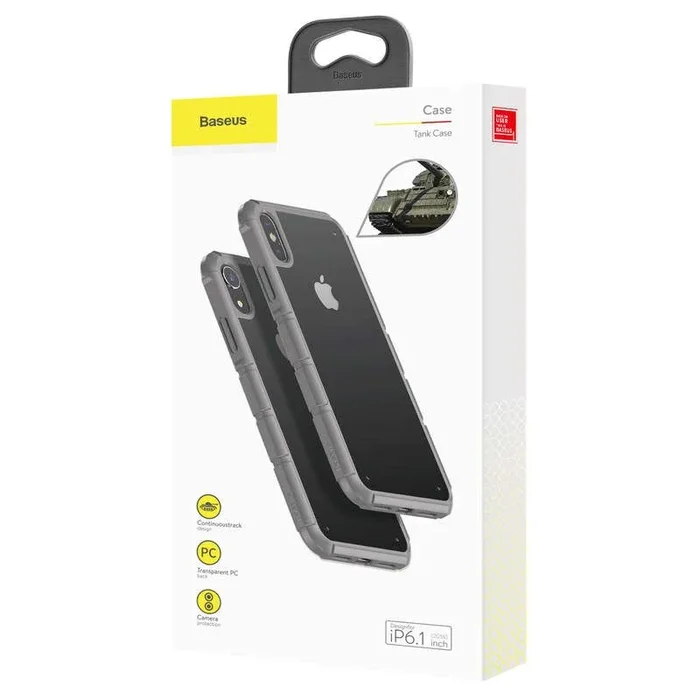 Baseus iphone xr case panzer gray (wiapiph61-tk0g)