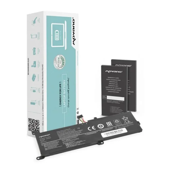 Batería compatible para portátil lenovo ideapad l16c2pb2 7.6v 4000 mah movano