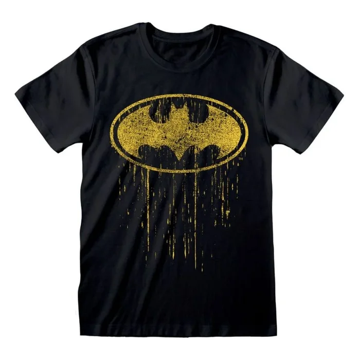 Batman camiseta dripping symbol talla s