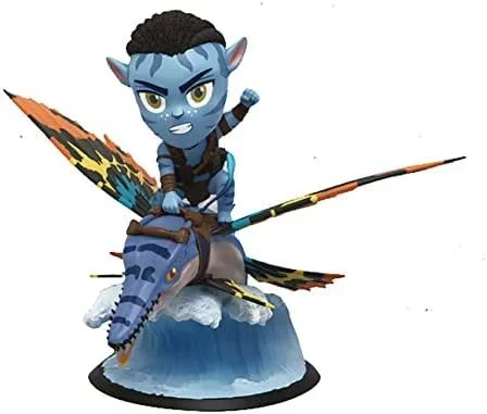 Beast Kingdom Avatar: The Way of Water – Jake Sully & Skimwing MEA-043 Mini Figura de Ataque de Huevo