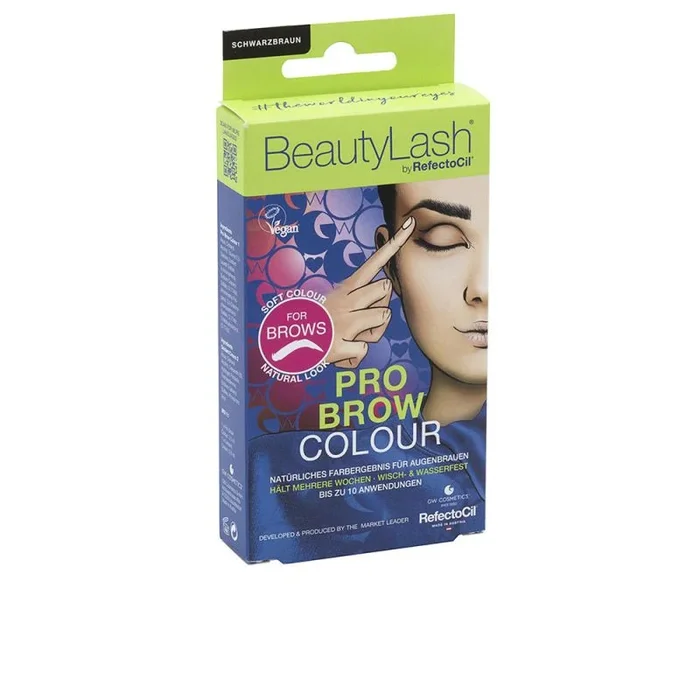 Beautylash pro brow colour kit tinte cejas #moreno 1 u