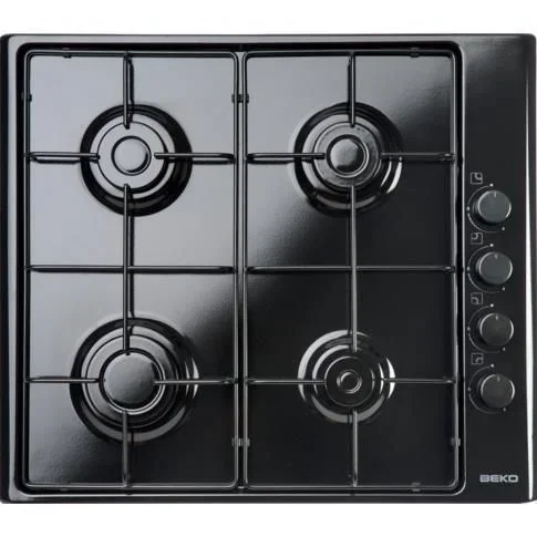 Beko HIZG64120 Negro Integrado Encimera de gas 4 zona(s)