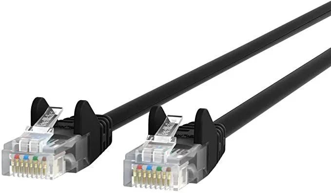 Belkin Patch cable – RJ-45(M) – RJ-45(M) – 10m ( CAT 5e ) – black cable de red Negro