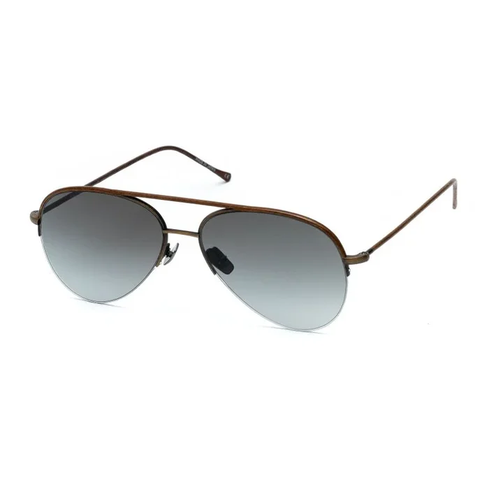Belstaff Gafas de Sol Hombre PHOENIX-MARRON-LEATHER-W ø 57 mm – Marca EAN: 4897083891429