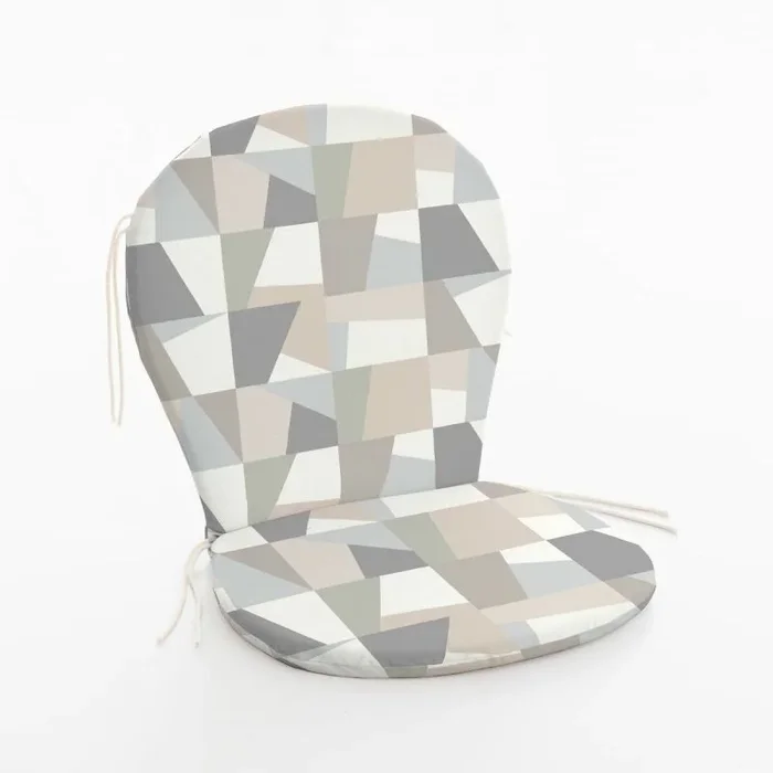 BELUM | Cojín para Silla de Exterior – Medidas Producto: Asiento: Ancho: 48 cm/Largo: 42 cm Respaldo: Ancho 48 cm/Largo: 48 cm | Modelo: Natacha Soft 1
