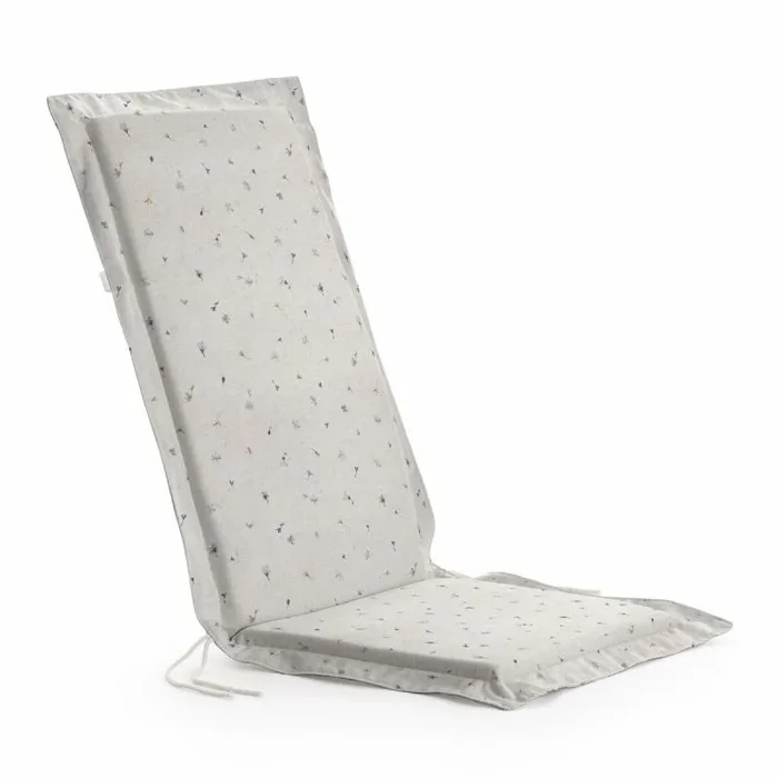 BELUM | Cojín para Silla de jardín Asiento sin Volante: Grosor: 4 cm/Ancho: 41 cm/Largo: 37 m Respaldo sin Volante: Grosor: 4 cm/Ancho: 53 cm/Largo: 64 cm Modelo: 0120-343