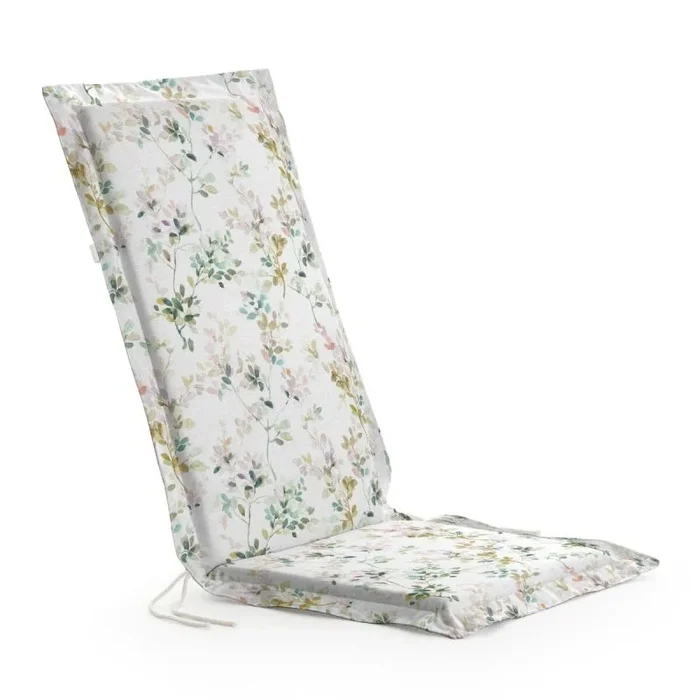 BELUM | Cojín para Silla de jardín Asiento sin Volante: Grosor: 4 cm/Ancho: 41 cm/Largo: 37 m Respaldo sin Volante: Grosor: 4 cm/Ancho: 53 cm/Largo: 64 cm Modelo: 0120-247