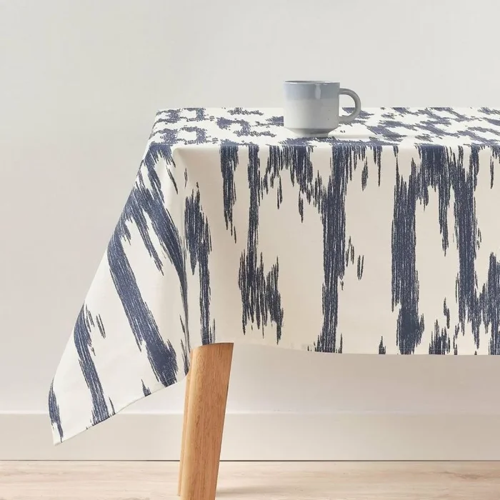 BELUM | Mantel Antimanchas Tamaño 200×155 cm – Mantel Tacto Extrasuave Color Multicolor – Mantel Tejido 100% algodón orgánico Modelo T09