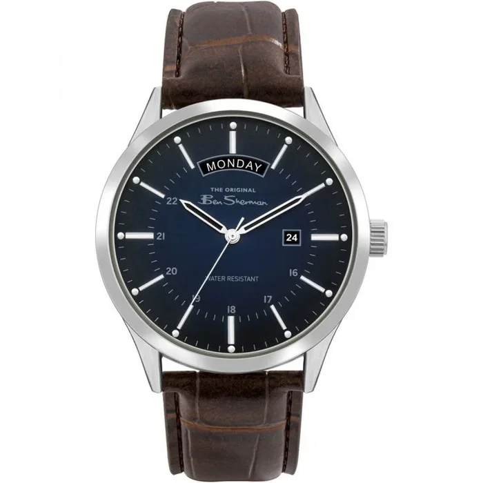 Ben Sherman Reloj Analógico para Hombre de Cuarzo con Correa en PU BS022BR