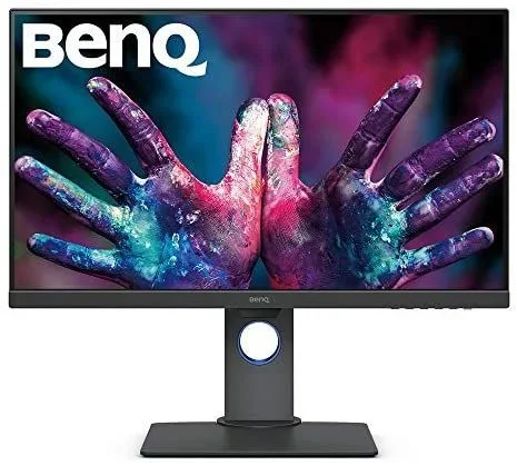 BenQ PD2700U – Monitor Profesional para Diseñadores de 27″ 4K UHD (3840×2160, IPS, 100%Rec.709/SRGB, 10 Bits, CAD/CAM, HDMI, DP, DP Out, USB 3.1 x4, Altura ajustable, antireflejo) – Gris
