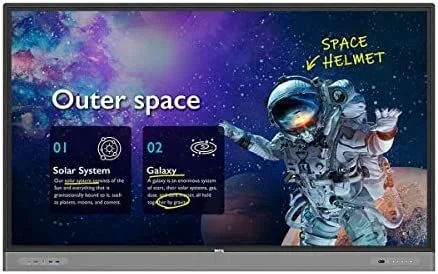 BenQ RM7503 Panel plano interactivo 190,5 cm (75″) LED 450 cd / m² 4K Ultra HD Negro Pantalla táctil Procesador incorporado Android 9.0 18/7