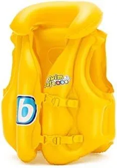 Bestway 32034 flotador para piscina y playa Amarillo Monocromo Chaleco de natación
